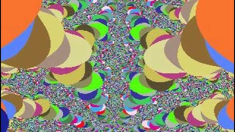 Mandelbrot Fractal Flyer - Lo-Res Color Dive