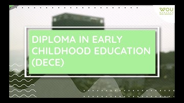 Diploma in Early Childhood Education
