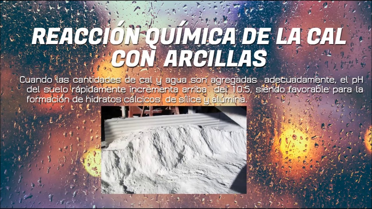 Estabilizar Suelos con Cal - YouTube