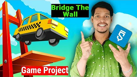 Bridge The Wall Game  project in sketchware #AndroidAppdeveloper #sketchware #Aauraparti