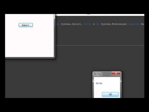 Visual Basic For Loop - YouTube