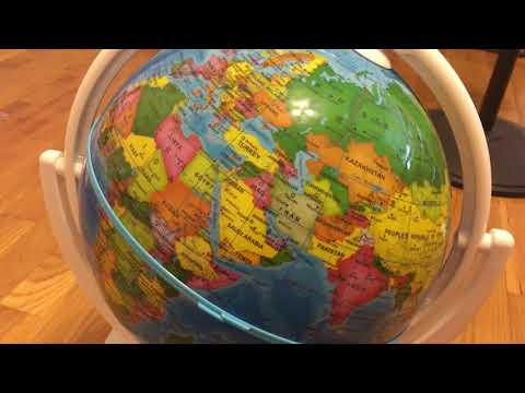 oregon scientific smart globe discovery educational world geography kids