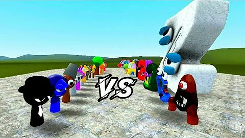 INCREDIBOX SPRUNKI VS ALL  HORROR ALPHABET LORE A-Z in Garry's Mod