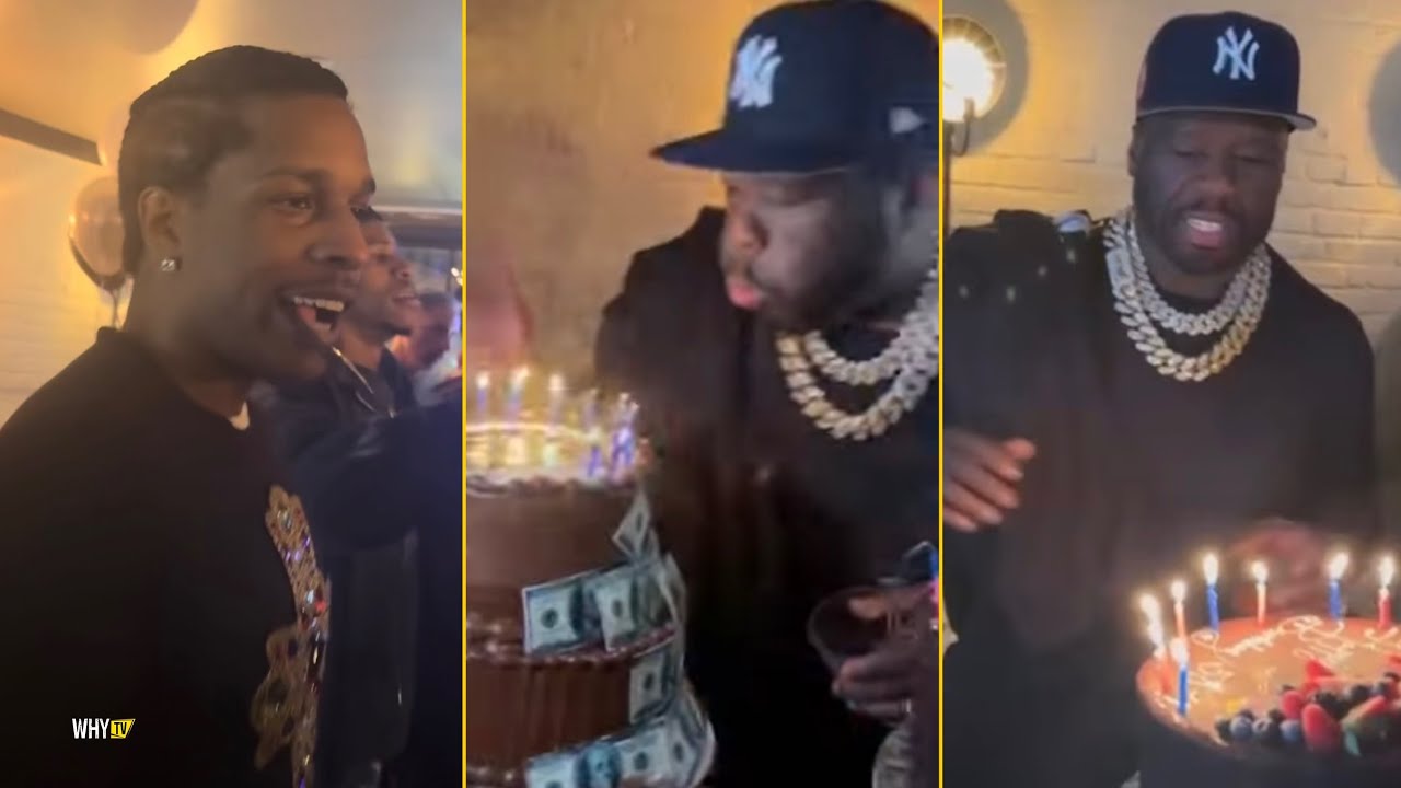 A$AP Rocky, Tony Yayo, and A Boogie Join 50 Cent for an Epic 51st Birthday Celebration