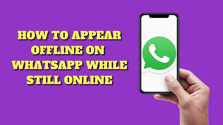 How to Appear Offline on Whatsapp While Still Online