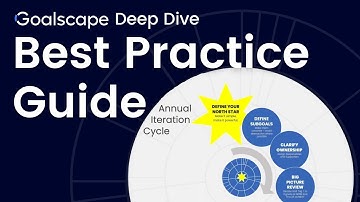 Goalscape Best Practice Guide