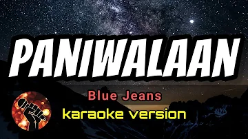 PANIWALAAN - BLUE JEANS (karaoke version)