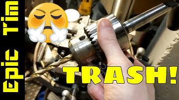 Improve your cheap drill press with 1 simple part!