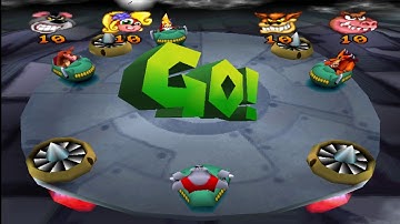 Crash Bash: Road to 200%! Part 24 - SKY BALLS Gem & Crystal... WORST MAP IN THE ENTIRE GAME BY FAR!