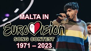 Malta 🇲🇹 in Eurovision Song Contest (1971-2023)