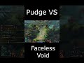 Unleashing Deadly Precision! Dota 2 Pudge Gameplay: Hooking Faceless Void #dota2  #shorts  #pudge