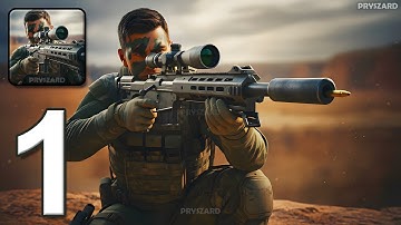 Sniper Battle: 3D War Shooter - Gameplay Walkthrough Part 1 - Sniper Multiplayer Battle (Android)