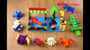 Linking Cube Set - Edx Education, Early Years, Fine Motor Skills & Early Mathematics - Stop Motion