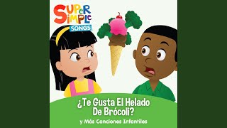 Video thumbnail of "Super Simple Songs - Cabeza Hombros Rodillas y Pies (Acelerando)"