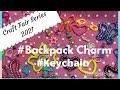 Backpack-Purse Charms/Keychains from Spiral Hair Ties