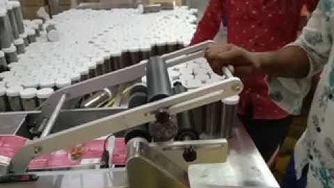 MT50 Round Bottle Labelling Machine with Coding (Handheld Inkjet Printer)