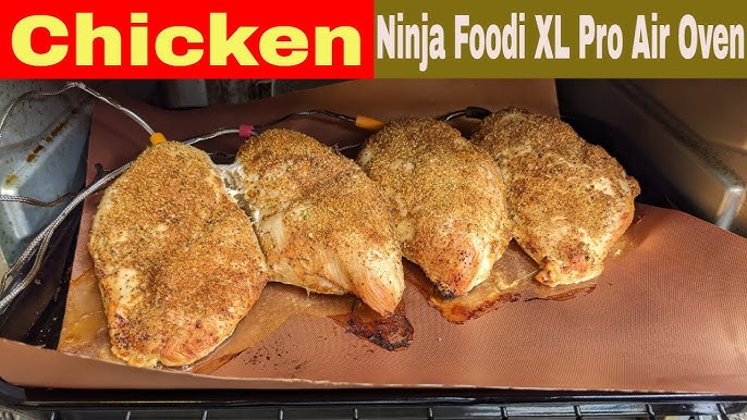 Grilled Chicken Breast, Ninja Foodi Dual Heat Air Fry Oven Recipe 