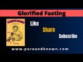 Glorified Fasting (How to Fast Guide!) by Franklin Hall