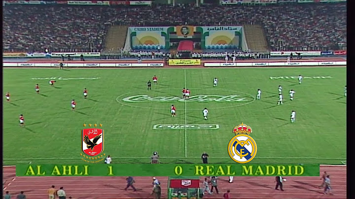 ملخص مباراة الأهلي وريال مدريد 1-0 ( مباراة القرن عام 2001 )