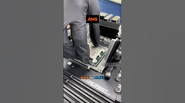 AM4 vs AM5 CPU installation #shorts