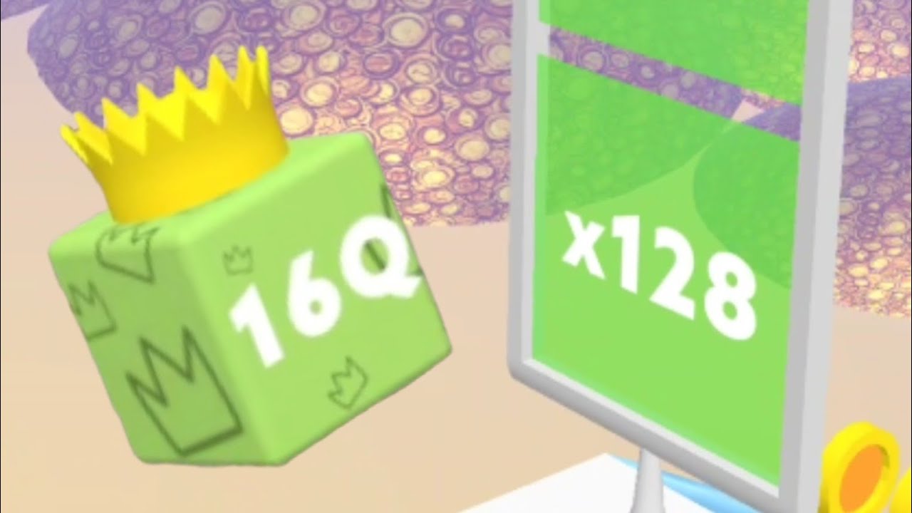 Happy Cubes 2048 - I reached king level and I got 16Q