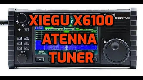 Xiegu X6100 - How to use ATU Antenna tuner