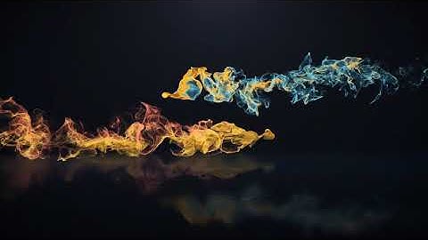 Smoke particles reveal
