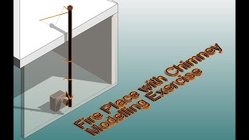 Everyday Revit (Day 362) - Family Modelling Exercise - Fire Place with Chimney