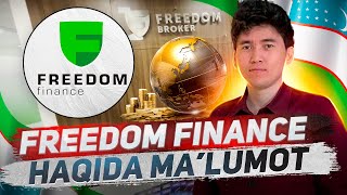 Freedom finance Uzbekistan haqida to'liq ma'lumot | O'zbekcha broker