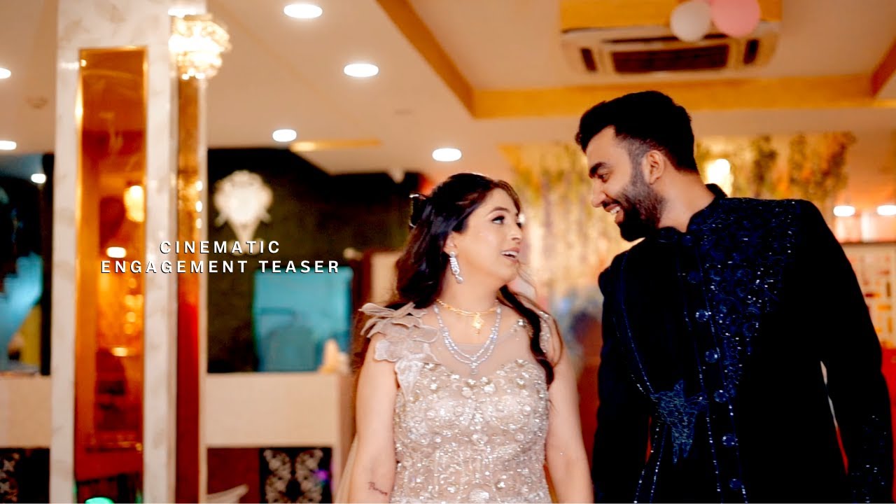 Simran Akash Cinematic Engagement Teaser 2025 || Simran & Paras || Akash Photo ...