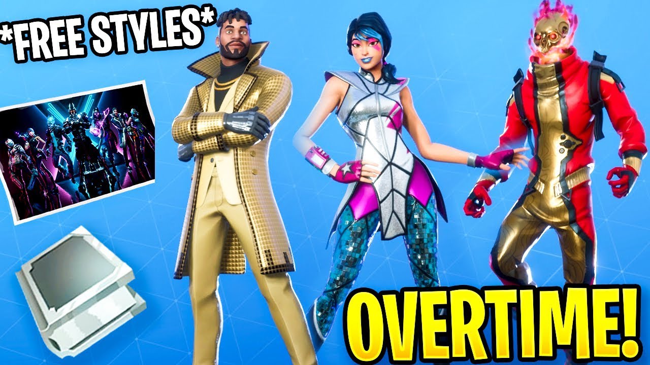 Fortnite OVERTIME Challenges & Free Rewards! (Out of Time Mission) SEASON 10