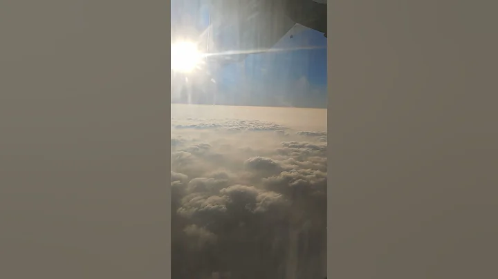 Above the clouds #plane #flight #beautiful #flying #shorts