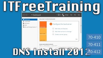 Microsoft Windows DNS Install on Windows Server 2012