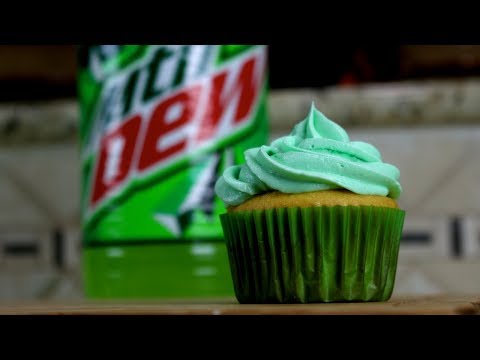 Mountain Dew Cupcakes