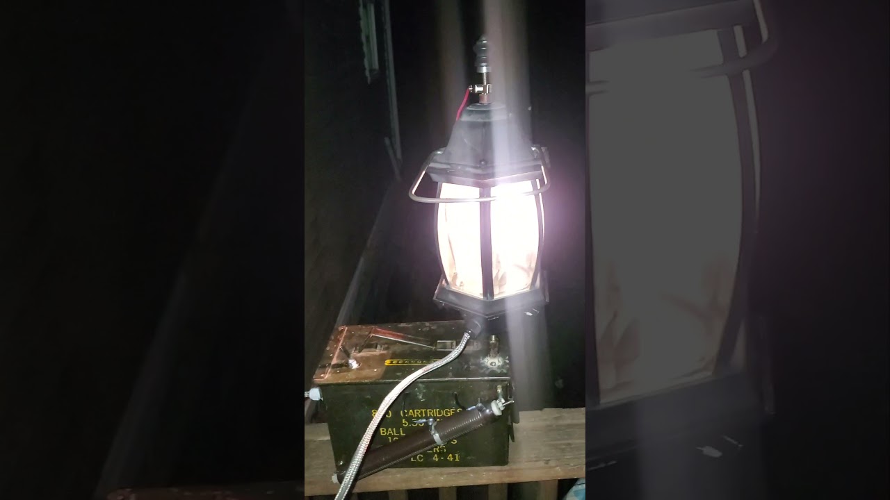 Automatic Carbon Arc Lamp YouTube