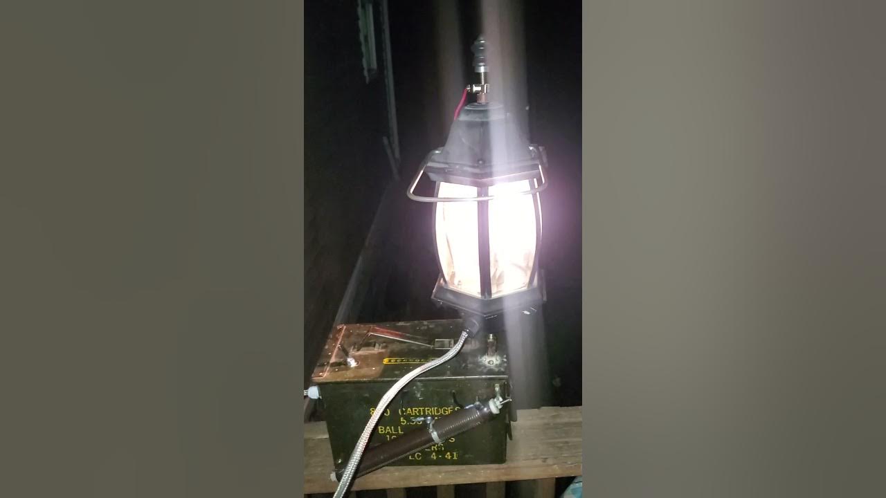 Automatic Carbon Arc Lamp YouTube
