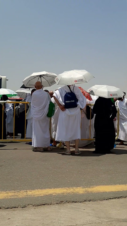padang arafah panas nya 48 derajat#islamicarchitecture #mekkah #vidio @afifmaning8708