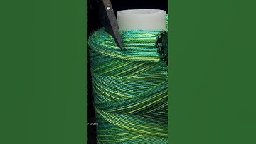 Cutting Green Threads: The Most Relaxing ASMR Experience