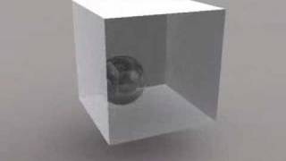 3ds max Reactor - Sphere in a  Box