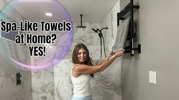 I Tried the Coolest Towel Warmer Ever - Here