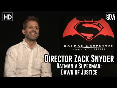 Zack Snyder - Batman vs. Superman: Dawn of Justice Exclusive Interview