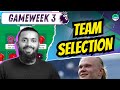 MY FPL GW3 TEAM SELECTION 🚀 | 3X TRANSFERS? | FPL 2025/26