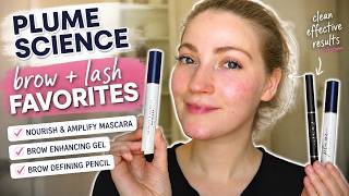 Plume Science Review | Clean Mascara, Brow Pencil & Brow Gel