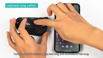 R1-PLUS pairing with mobile phone and switching operation between Chinese and English prompt tone