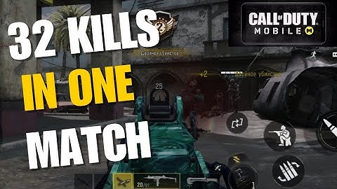 Unstoppable 32 Kills MVP Gameplay in Call of Duty Mobile (Ranked Mode)