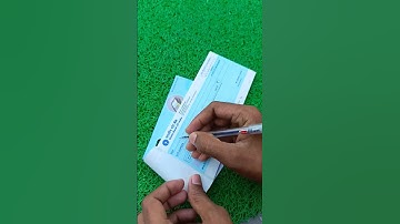 Cheque it now | How to fill cheque book | Pay your Payment  |