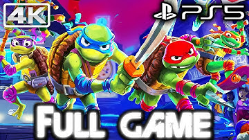 TMNT MUTANTS UNLEASHED PS5 Gameplay Walkthrough FULL GAME (4K 60FPS) No Commentary