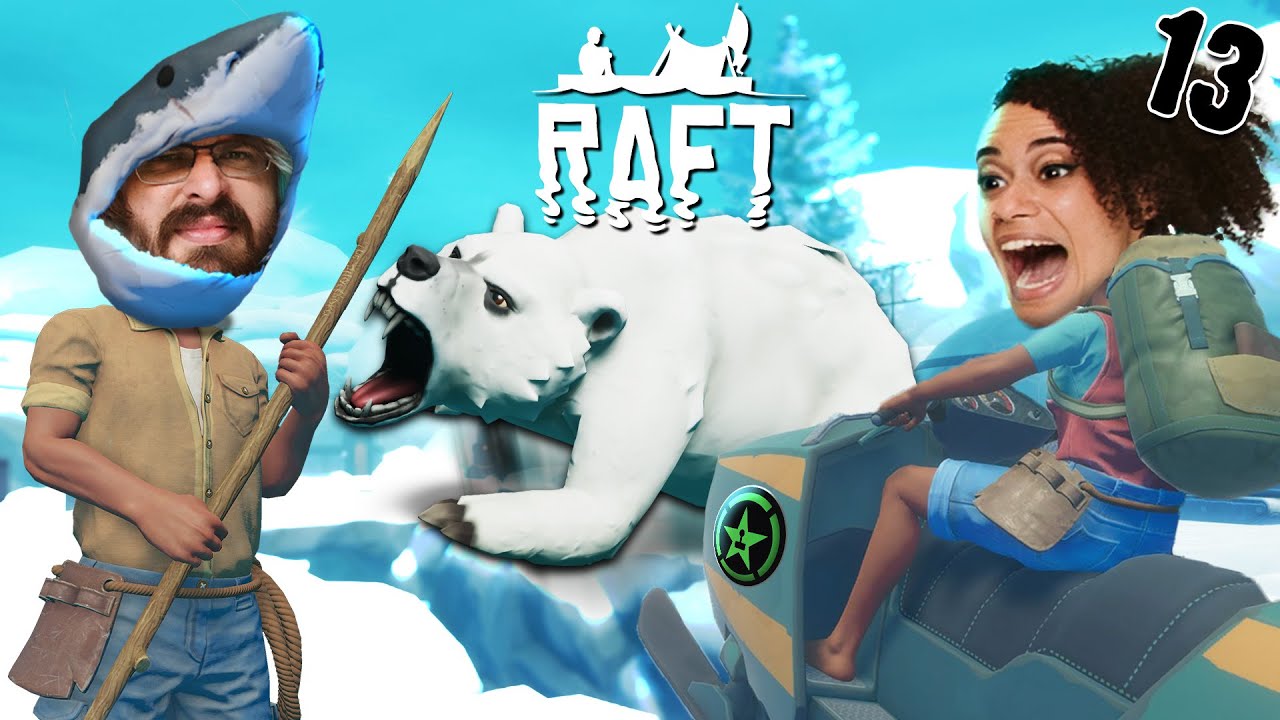 Snnow Raft There's a New Snow Island in Raft! - Raft Update - Part 13 - YouTube