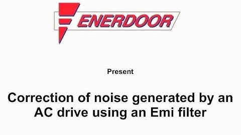 EMI Filter Noise Correction