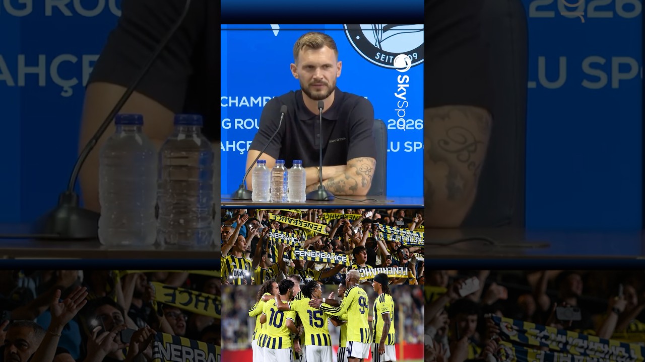 Sturm Graz teknik direktörü Fabio Ingolitsch: “Fenerbahçe atmosferi bizim açımızdan zorluydu…”